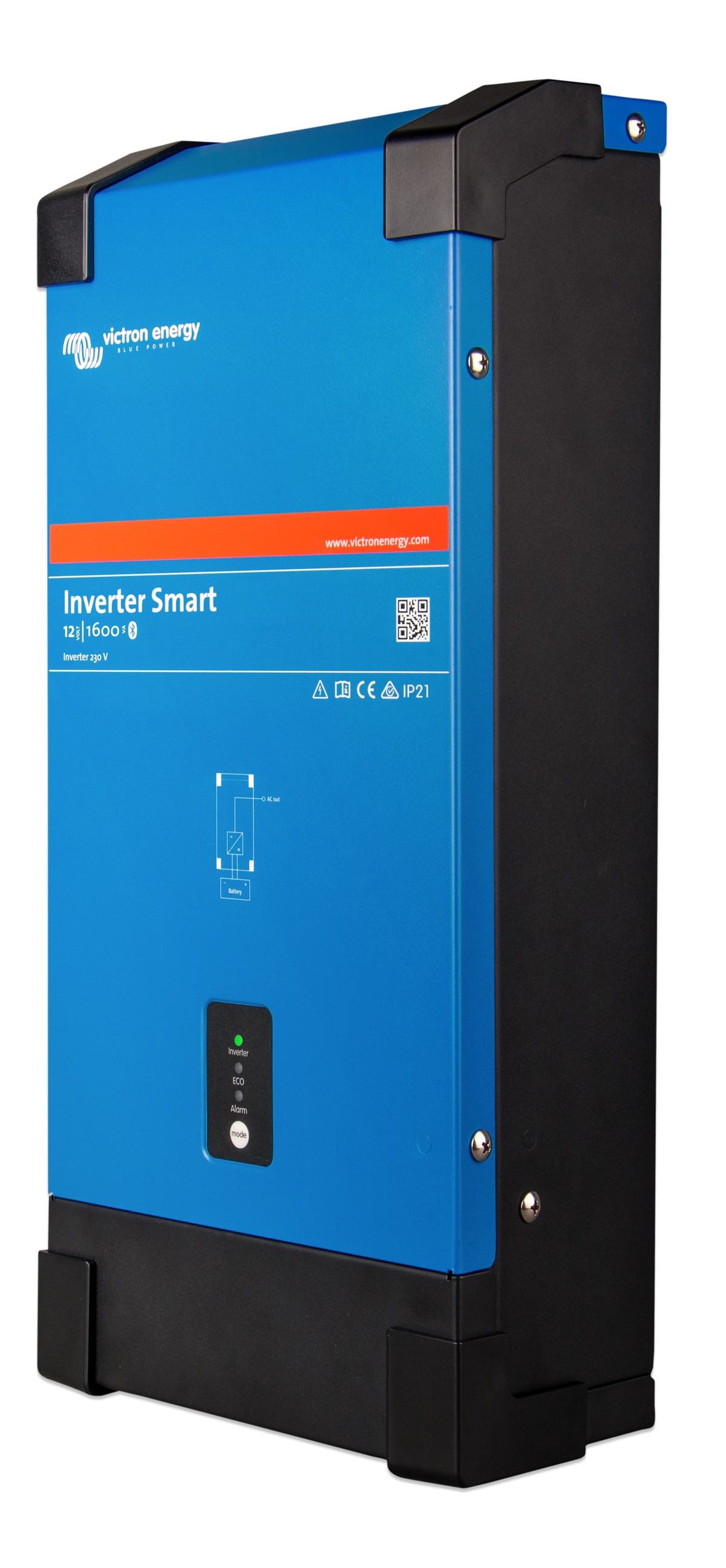 Victron 1600VA Inverter 12V - Smart Pure Sine Wave Inverter - PIN122161000