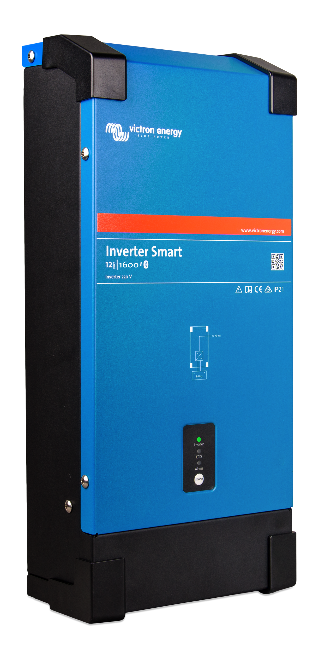 Victron 1600VA Inverter 12V - Smart Pure Sine Wave Inverter - PIN122161000