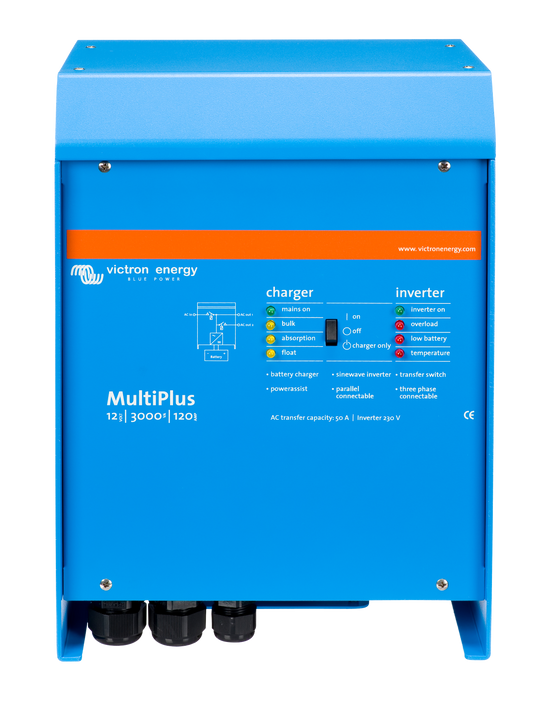 Victron MultiPlus 12V/3000VA Inverter/Charger - 12/3000/120-16 230V VE.Bus