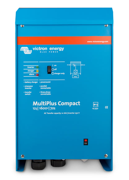 Victron MultiPlus Compact 12/1600/70-16 – 12V 1600VA Inverter/Charger