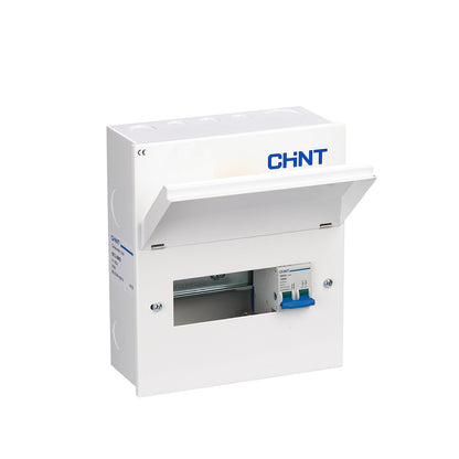 Chint 6 Available Ways with 100A Main Switch Metal Consumer Unit (NX3‑8MS)