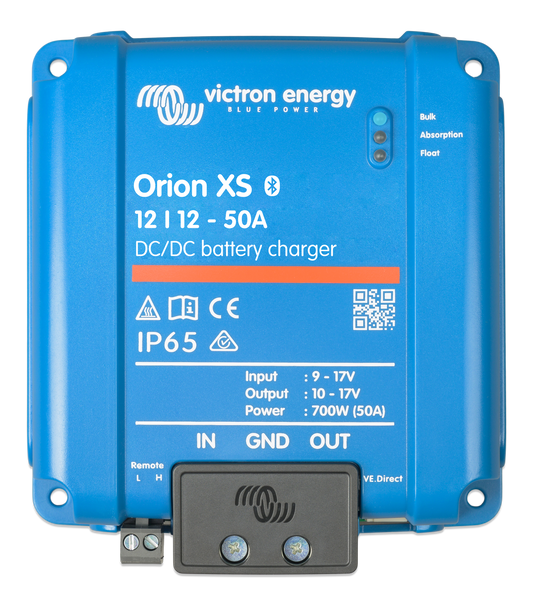 Victron Orion XS 50A DC/DC Charger – 12/12 Non-Isolated Battery To Battery Charger