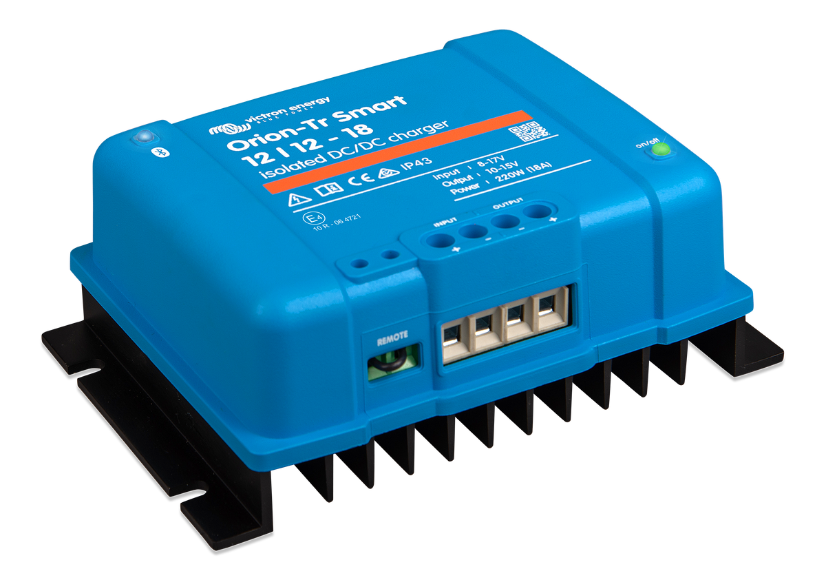 Victron Battery To Battery Charger 18A – 12/12 Orion-Tr Smart – Isolated DC-DC Charger