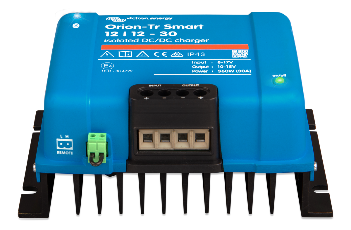 Victron Battery To Battery Charger 30A – 12/12 Orion-Tr Smart – Isolated DC-DC Charger- ORI121236120