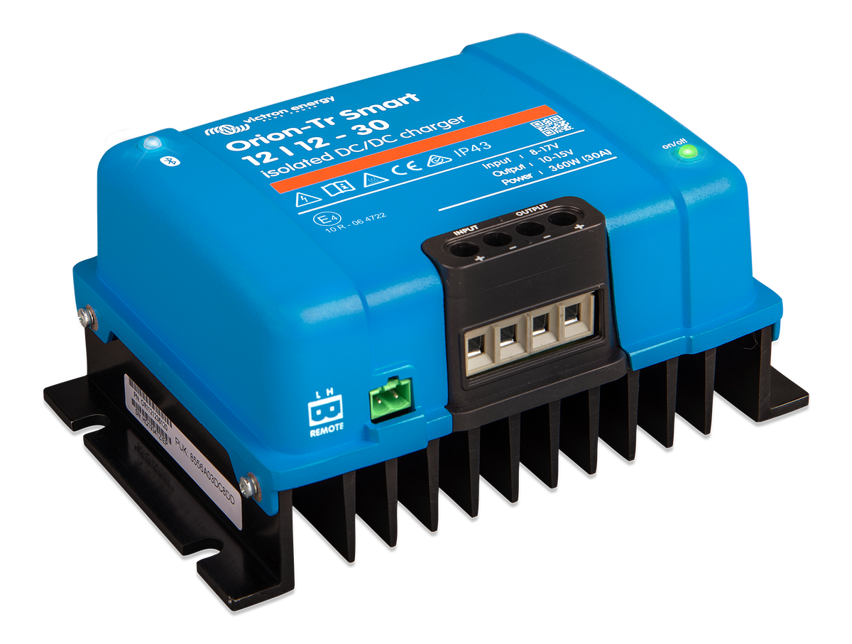 Victron Battery To Battery Charger 30A – 12/12 Orion-Tr Smart – Isolated DC-DC Charger- ORI121236120