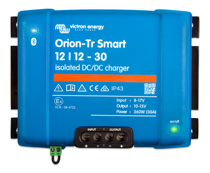 Victron Battery To Battery Charger 30A – 12/12 Orion-Tr Smart – Isolated DC-DC Charger