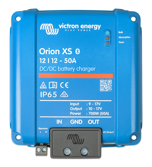 Victron Orion XS 50A DC/DC Charger – 12/12 Non-Isolated Battery To Battery Charger