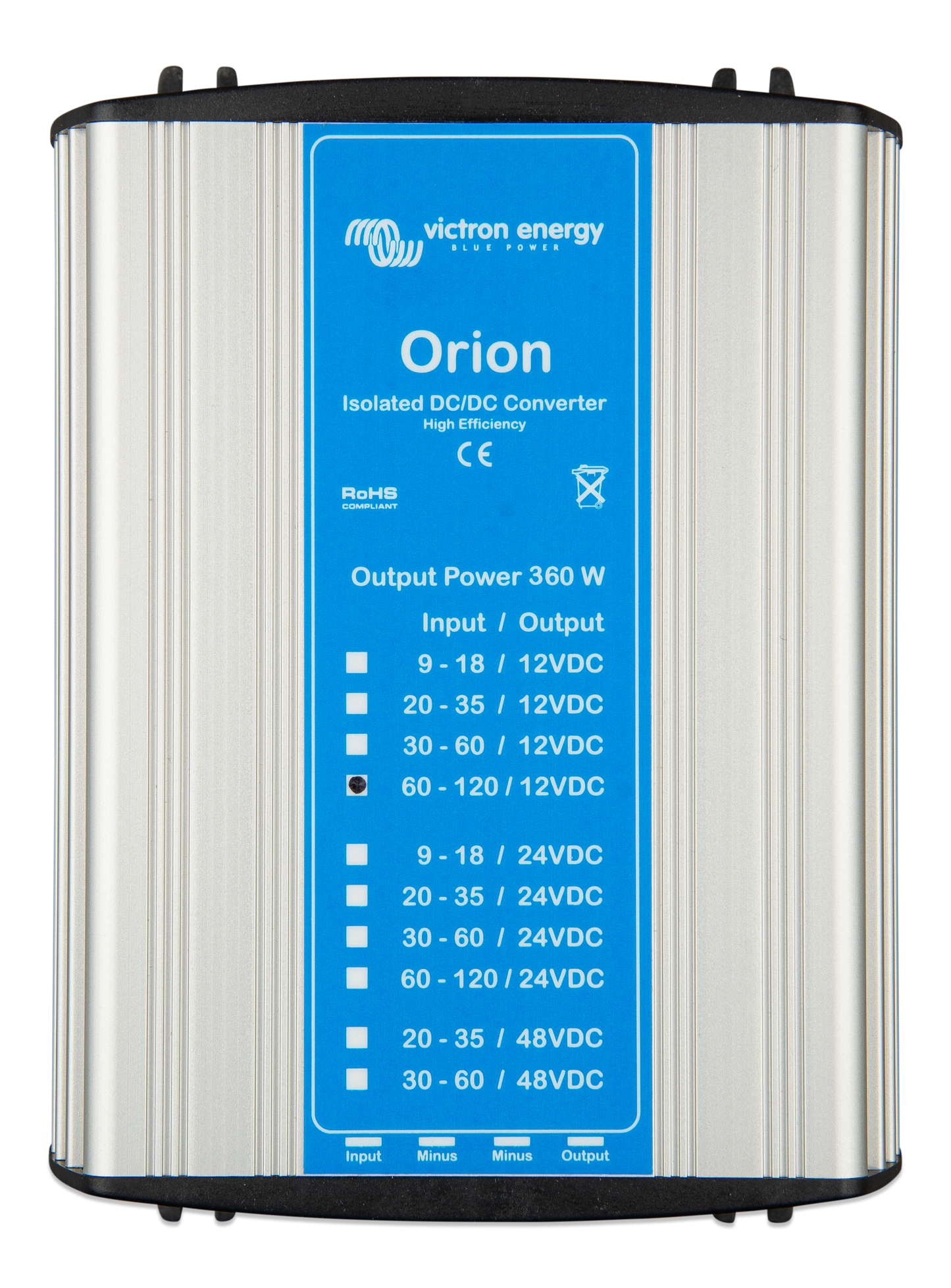 Orion 110/12-30A (360W) Isolated DC-DC converter