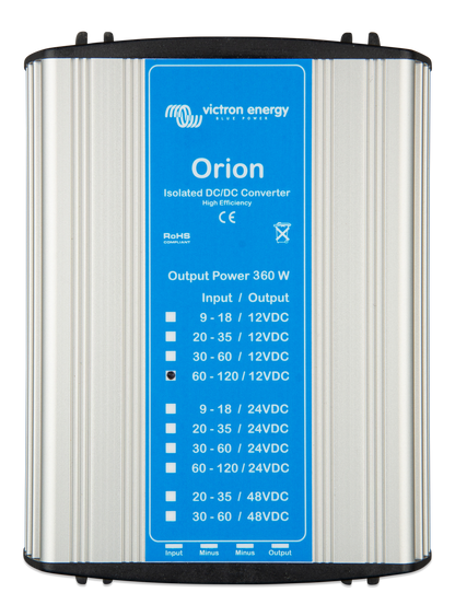Orion 110/12-30A (360W) Isolated DC-DC converter