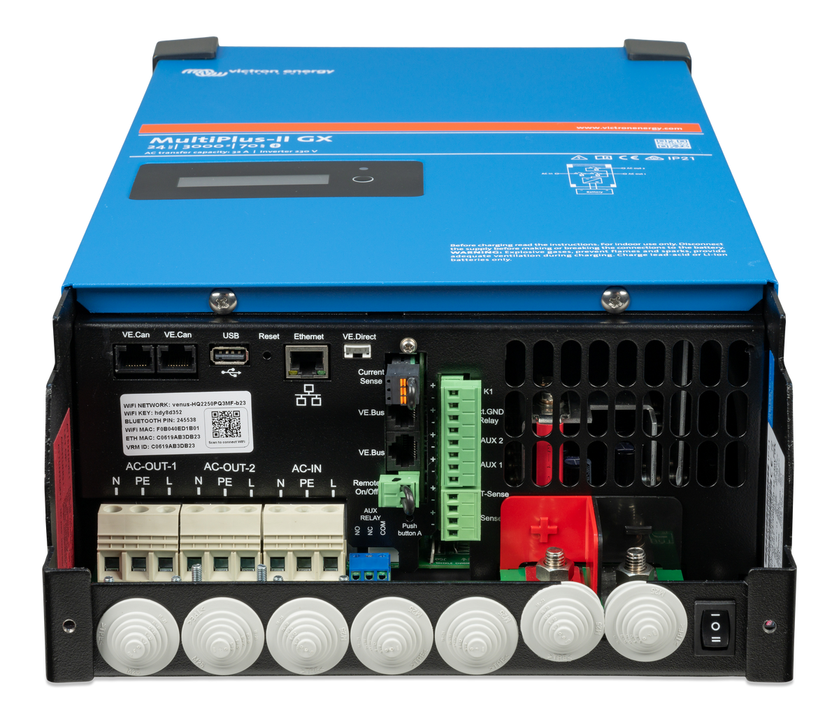 Victron Energy MultiPlus-II 24V 3000VA 70A 32A GX