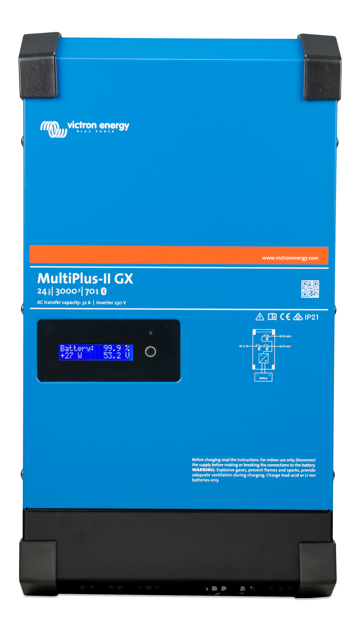 Victron Energy MultiPlus-II 24V 3000VA 70A 32A GX