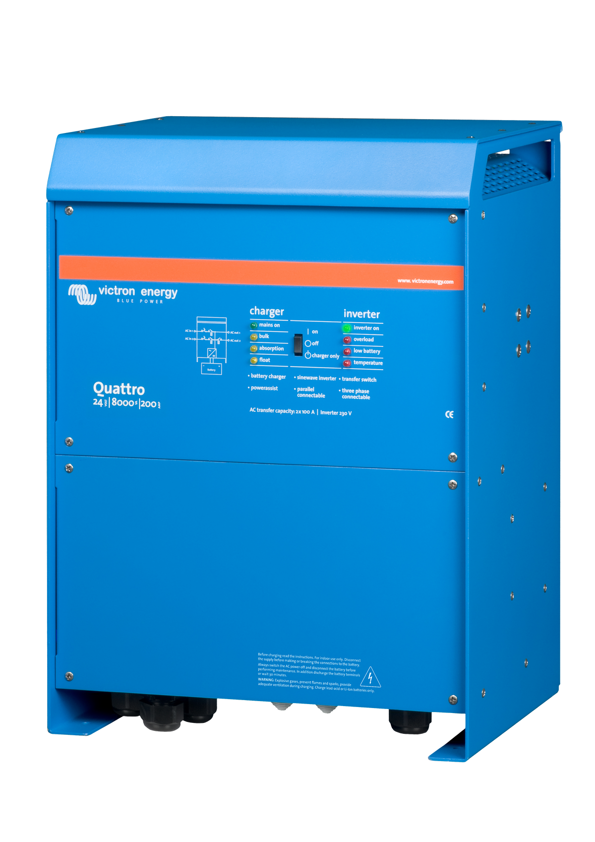 Victron Quattro 24/8000/200-100/100 230V VE.Bus - QUA248020010
