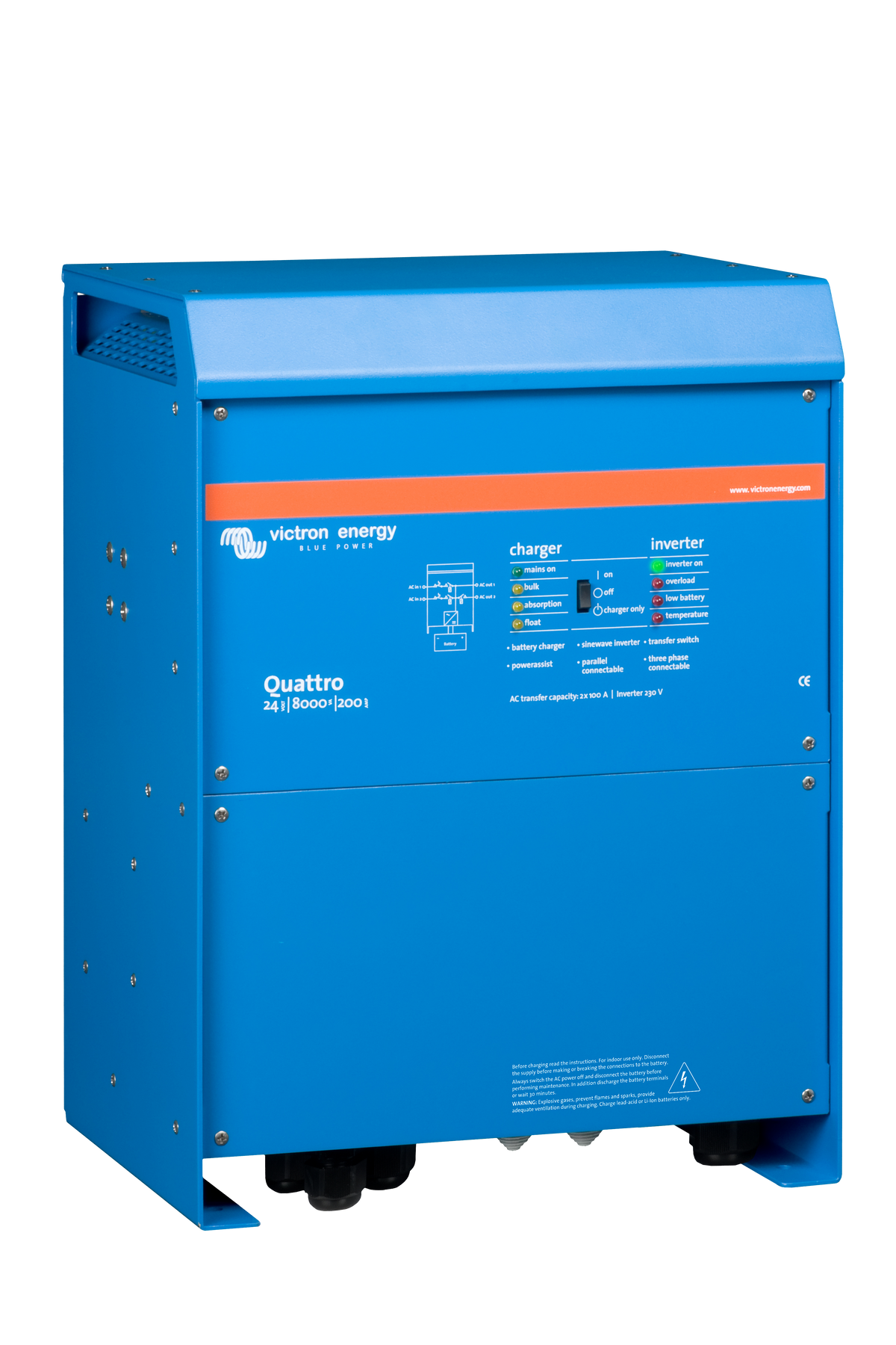 Victron Quattro 24/8000/200-100/100 230V VE.Bus - QUA248020010