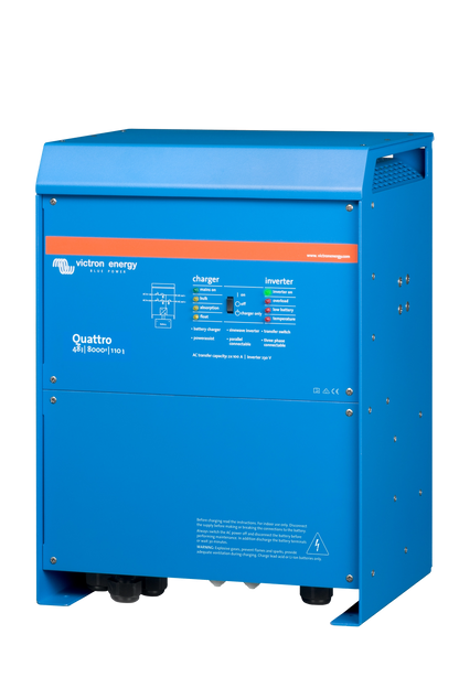 Victron Quattro 48V/8000VA Inverter/Charger - 48/8000/110-100/100 230V VE.Bus - QUA488024000
