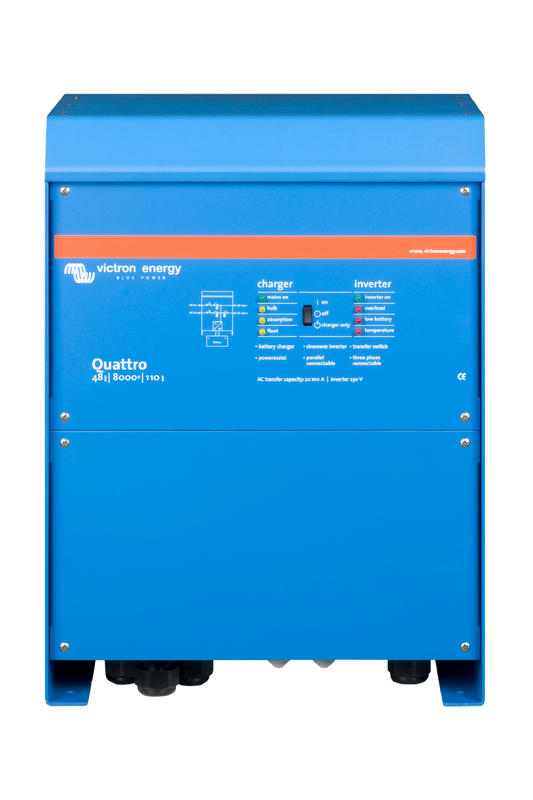 Victron Quattro 48V/8000VA Inverter/Charger - 48/8000/110-100/100 230V VE.Bus
