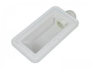 Waterproof Single Cable Entry Gland For 3-7mm Diameter Cable (White)