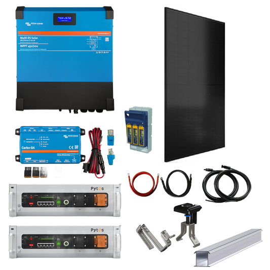 Ultimate Off-Grid Power Solution: Victron 6kVA RS Multi Kit with Pytes Batteries & Solar Panels