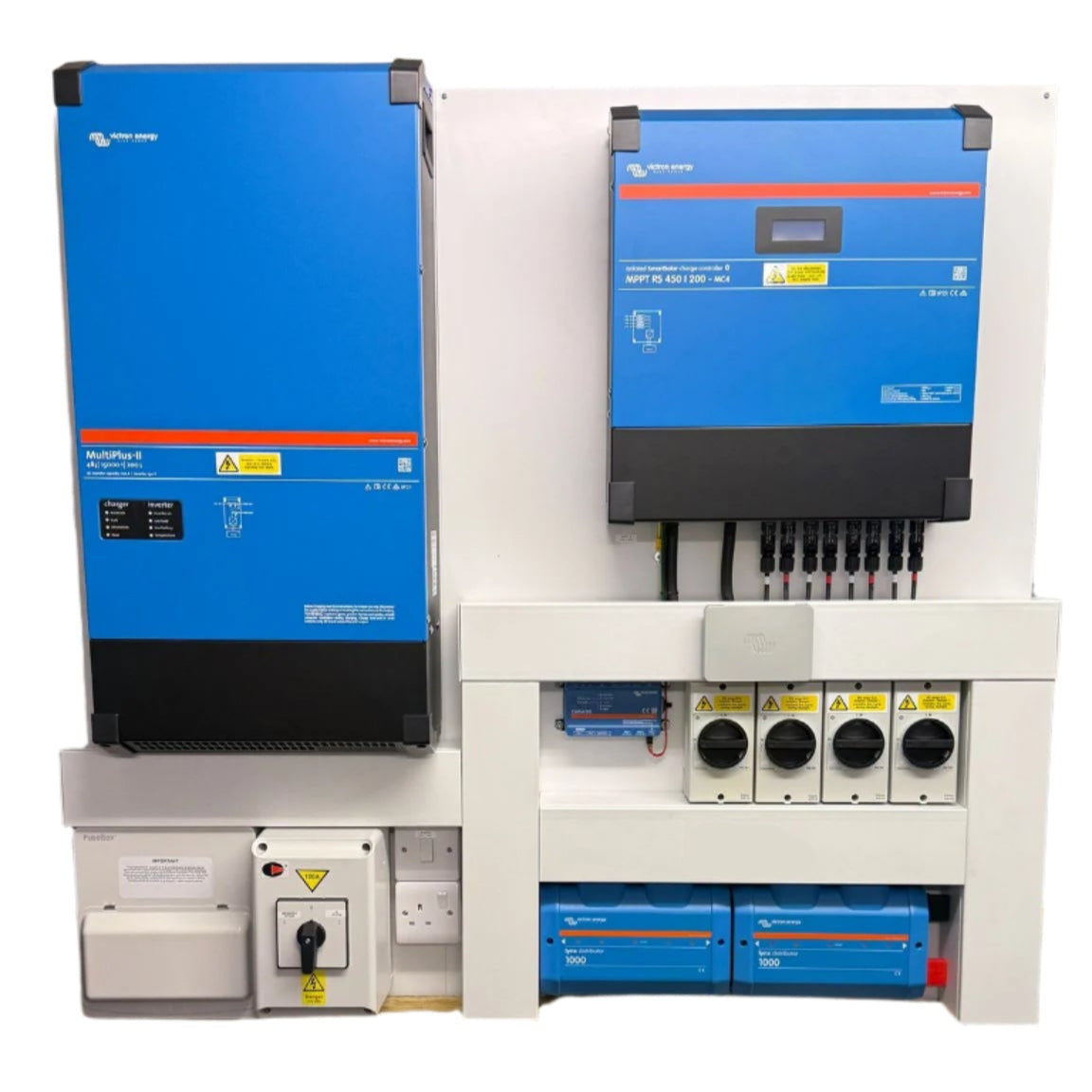Complete Off-Grid Pre-Built Kit Builder - Choose Inverter Size, Solar and Battery Options - DIY, Plug and Play** - 3KVA / 10.24Kwh / 5 Panels (2kw)