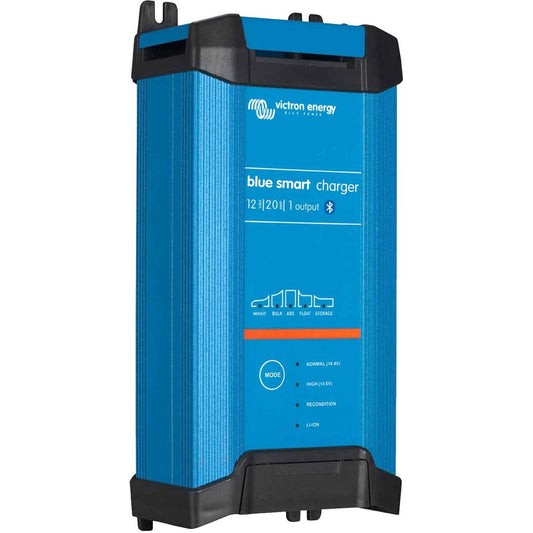 Victron Battery Charger 12/20 - Indoor (IP22) Blue Smart - 1 Output 230V UK