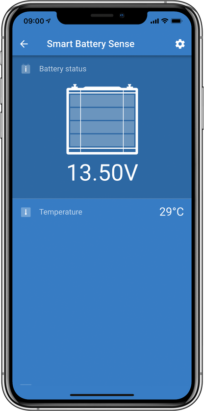 Smart Battery Sense long range (up to 10m)
