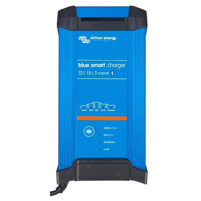 Victron Battery Charger 12/15- Indoor (IP22) Blue Smart - 3 Output 230V UK