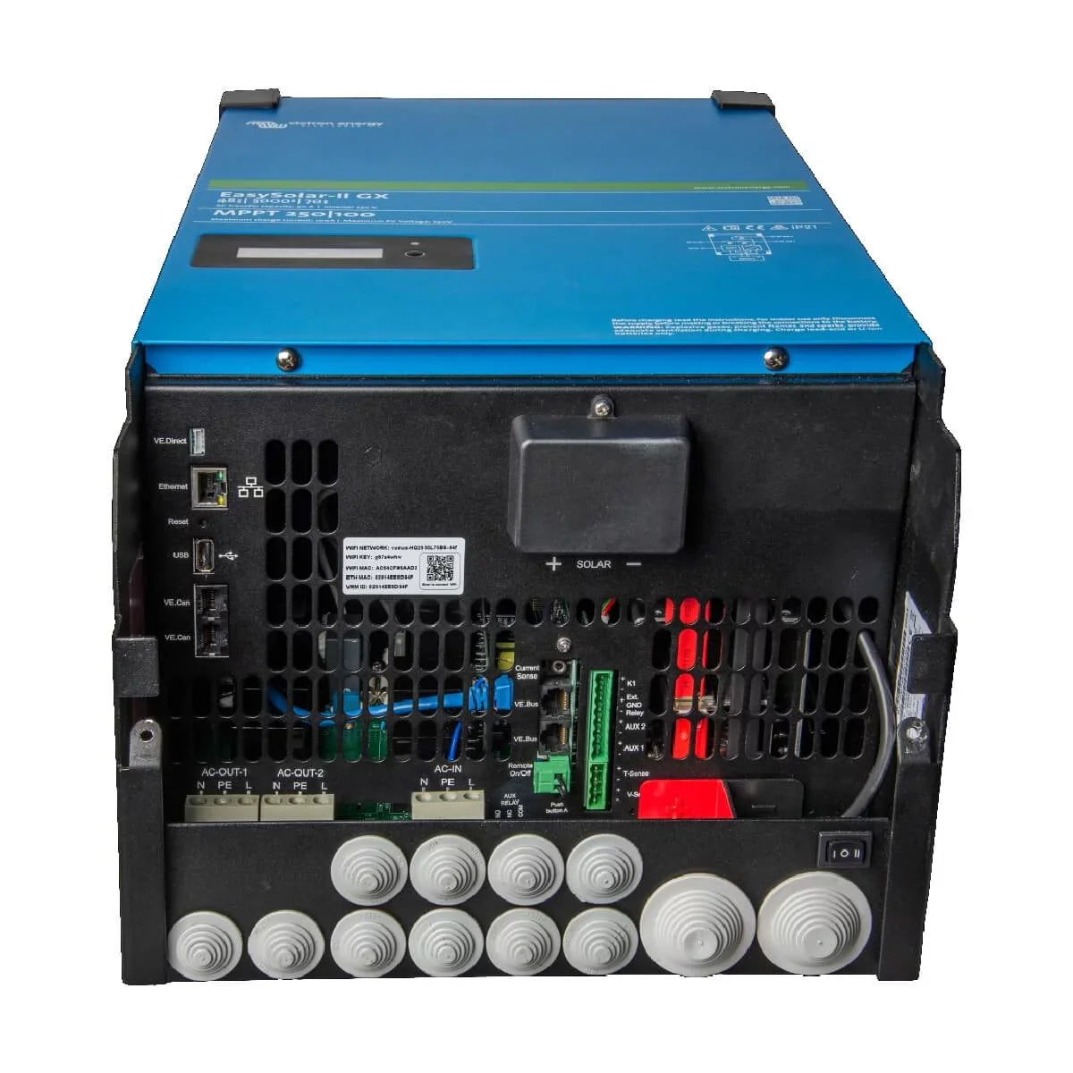 EasySolar-II 48/5000 – 3-In-1 Charge Controller, Inverter/Charger, GX Device